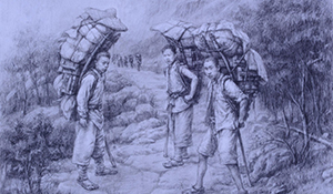 抗日战争时期袁氏三兄弟支援中国军队抗击日本侵略者